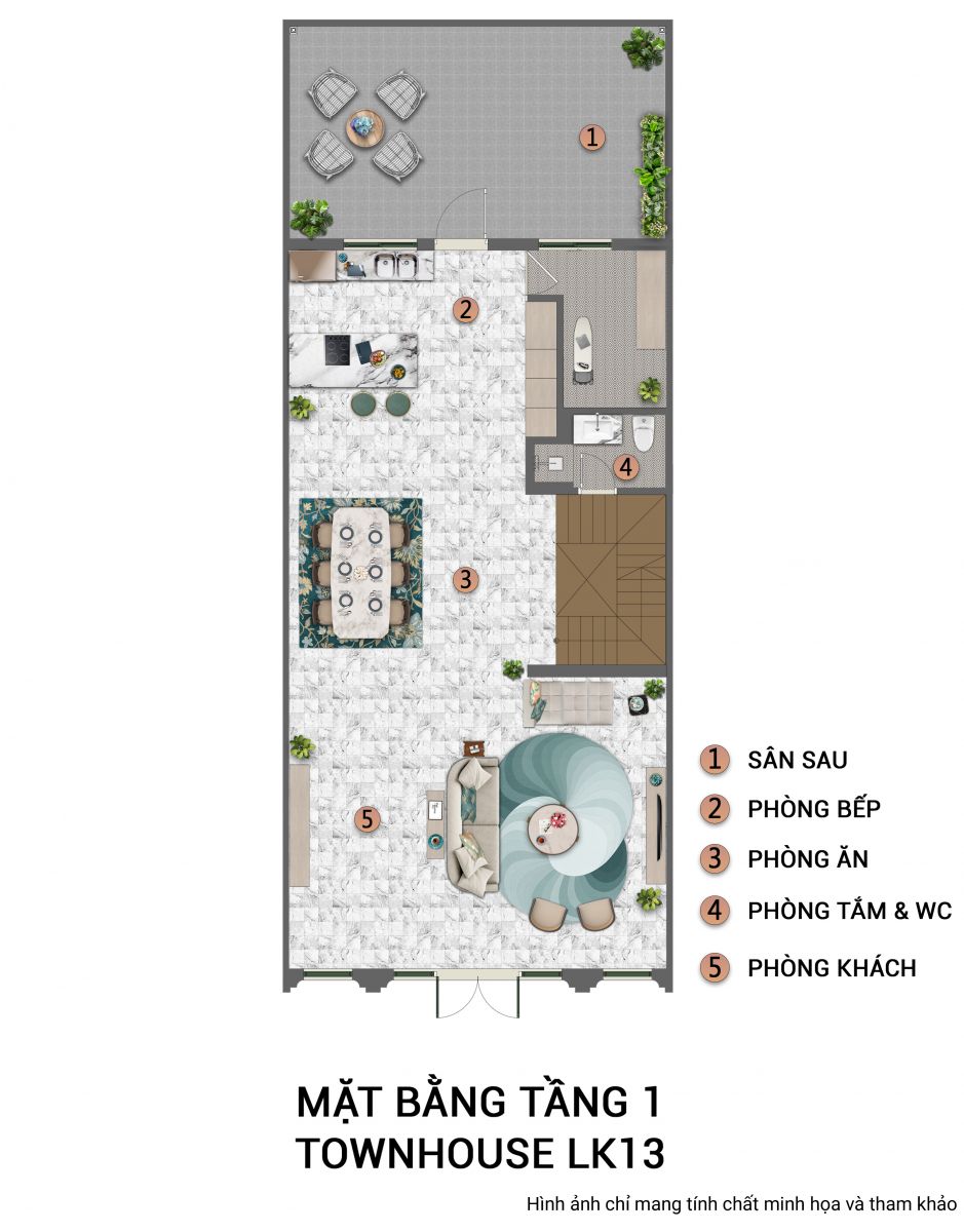 thiết kế liền kề Sun Urban City