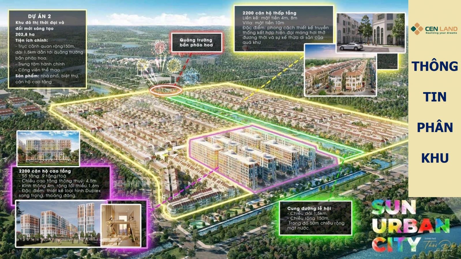 phối cảnh phân khu 1
