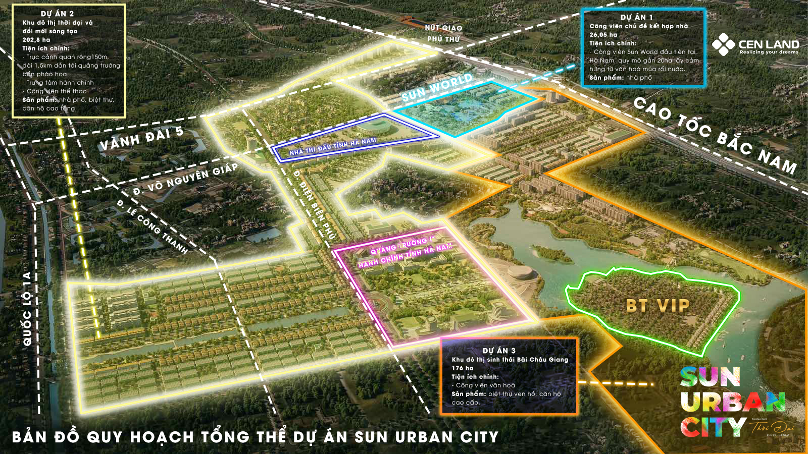 mặt bằng Sun Urban City