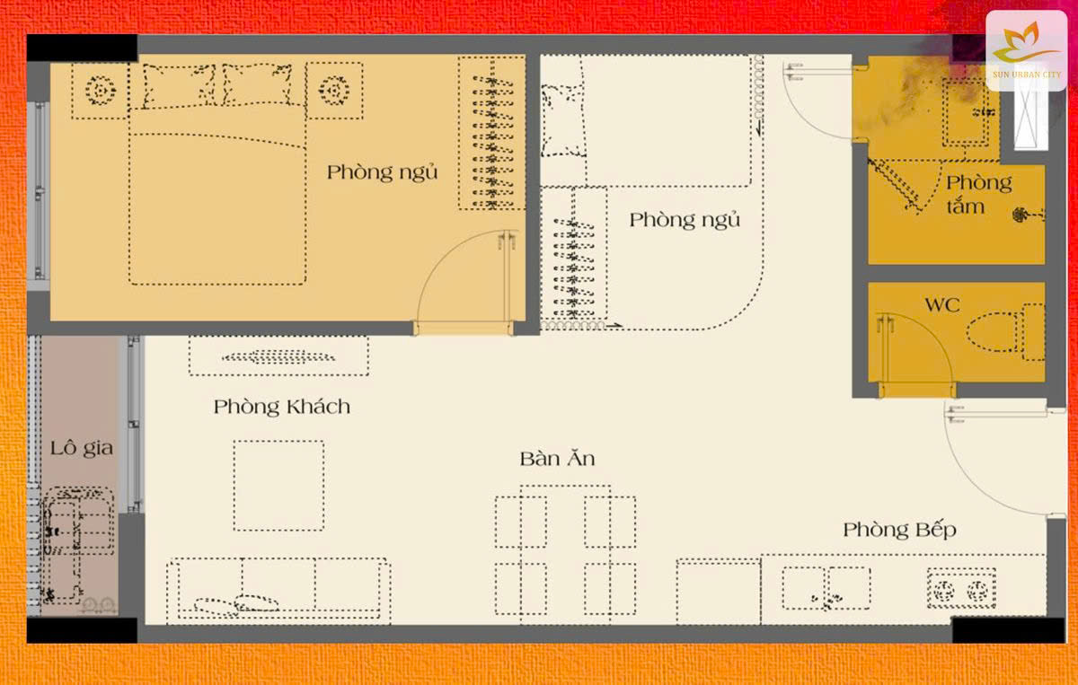 căn hộ 1pn+
