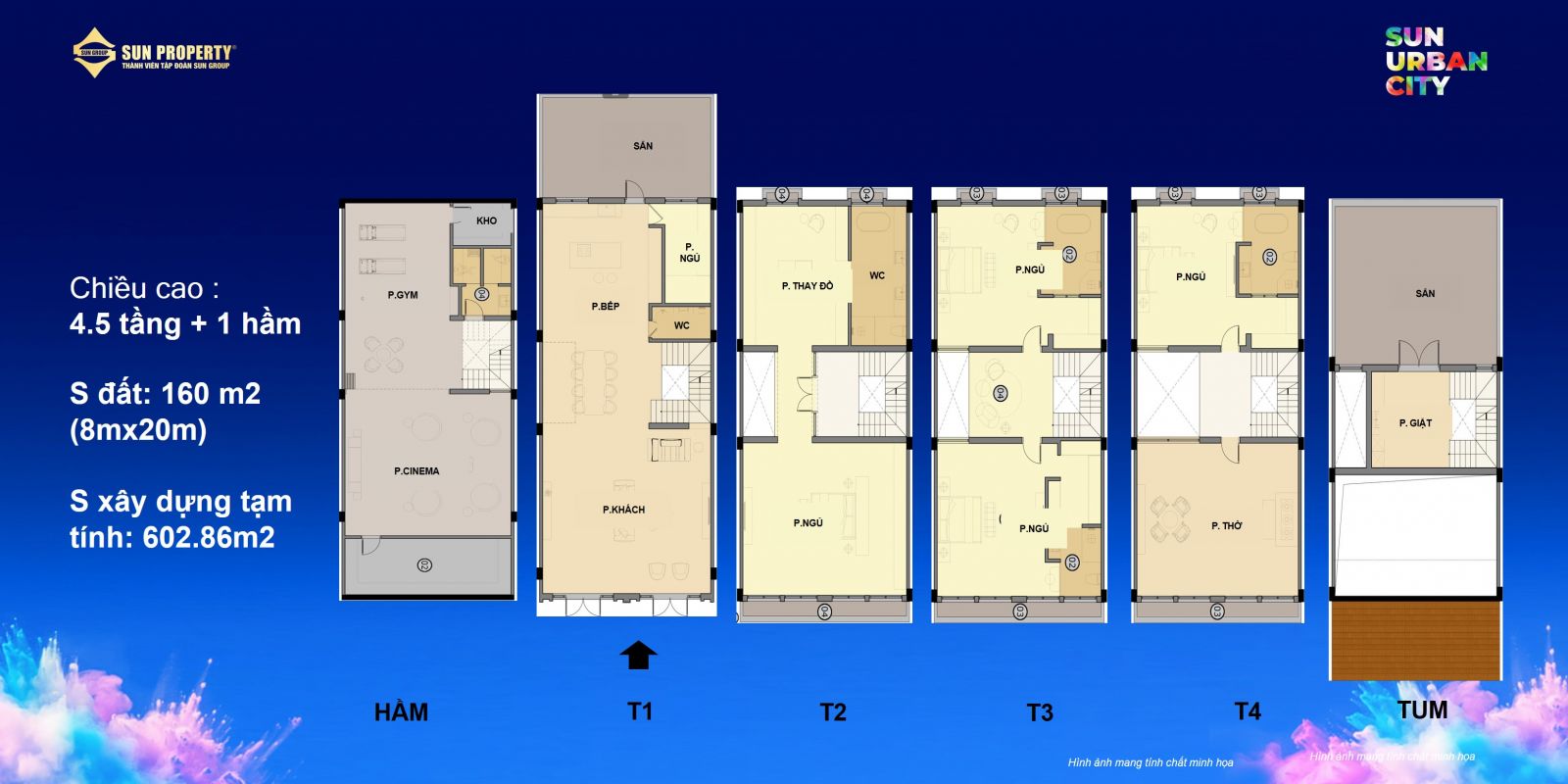 Shophouse Sun Urban City