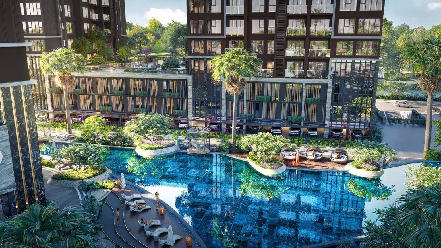 tiên ích Sun Feliza Suites Cầu Giấy