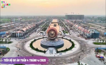 Cập nhật tiến độ tháng 4/2025 dự án Sun Urban City